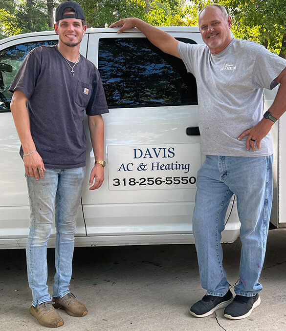 Picture of the crew at Davis Air Conditioning and Heating.